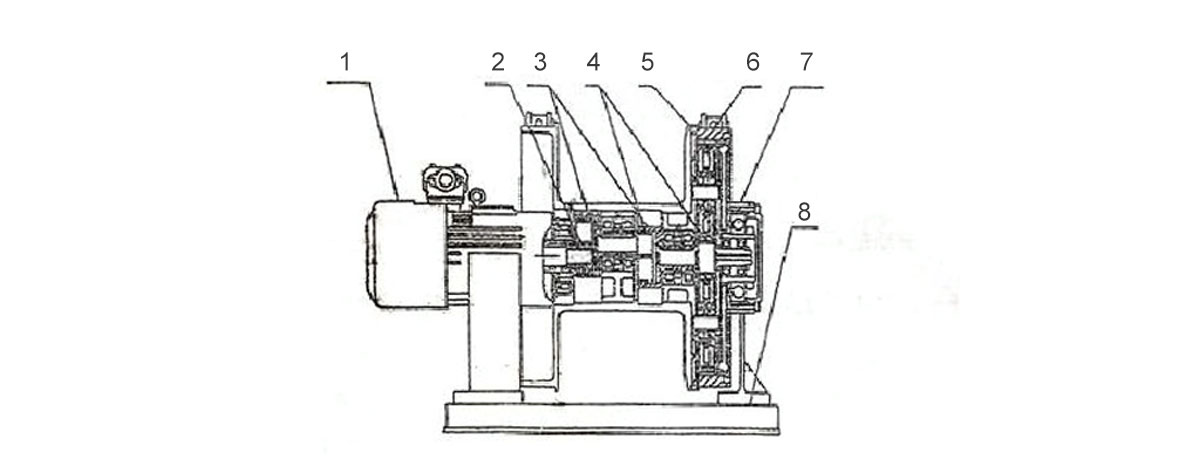 JD-1型调度绞车